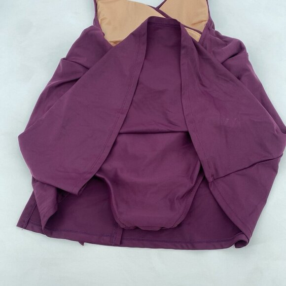 J.Crew Size 6 Halter Wrap Swim Dress in Iris Purple Plum BC122 - Picture 14 of 14